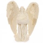 Theelichthouder knielende engel 18 cm