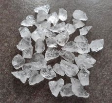 Lemurische (ijs)kristallen ruw - medium formaat