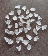 Lemurische (ijs)kristallen ruw - klein formaat